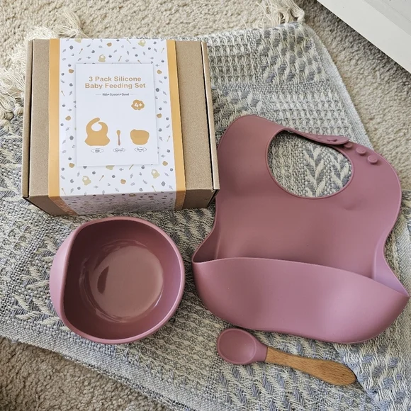 3pc silicone feeding set - Picture 1 of 1